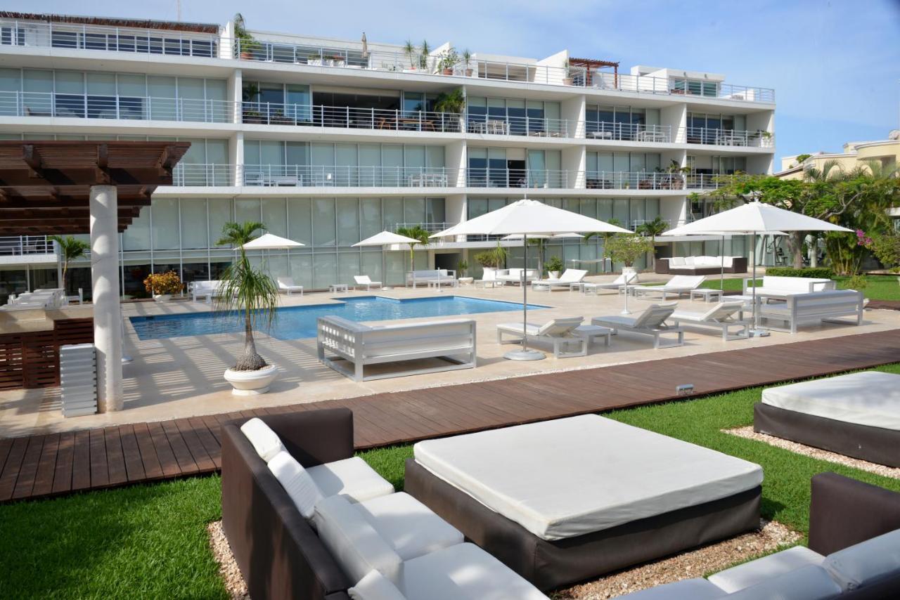 Magia Beachside Condo Плая дел Кармен Екстериор снимка