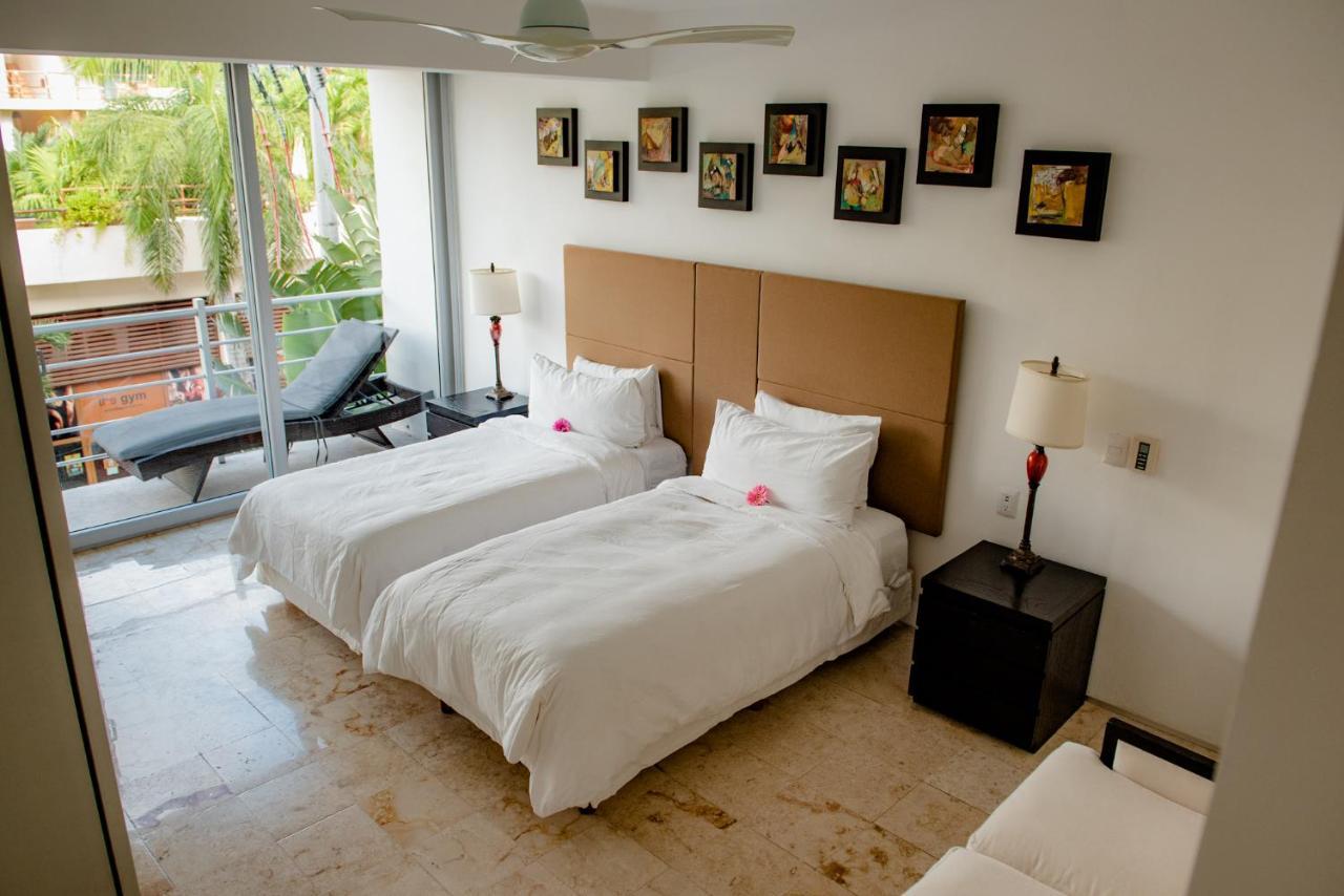 Magia Beachside Condo Плая дел Кармен Екстериор снимка