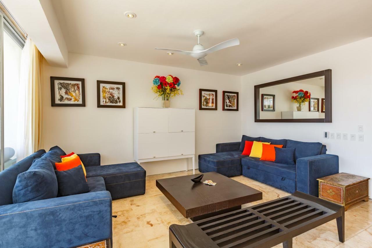 Magia Beachside Condo Плая дел Кармен Екстериор снимка