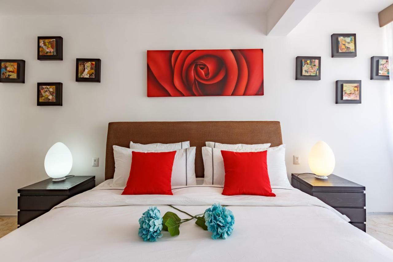Magia Beachside Condo Плая дел Кармен Екстериор снимка