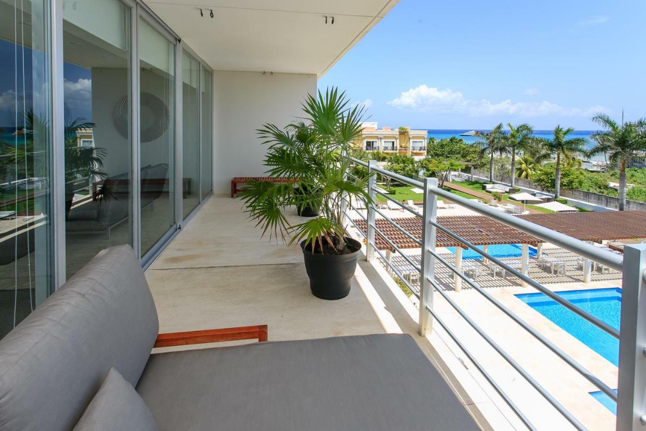 Magia Beachside Condo Плая дел Кармен Екстериор снимка